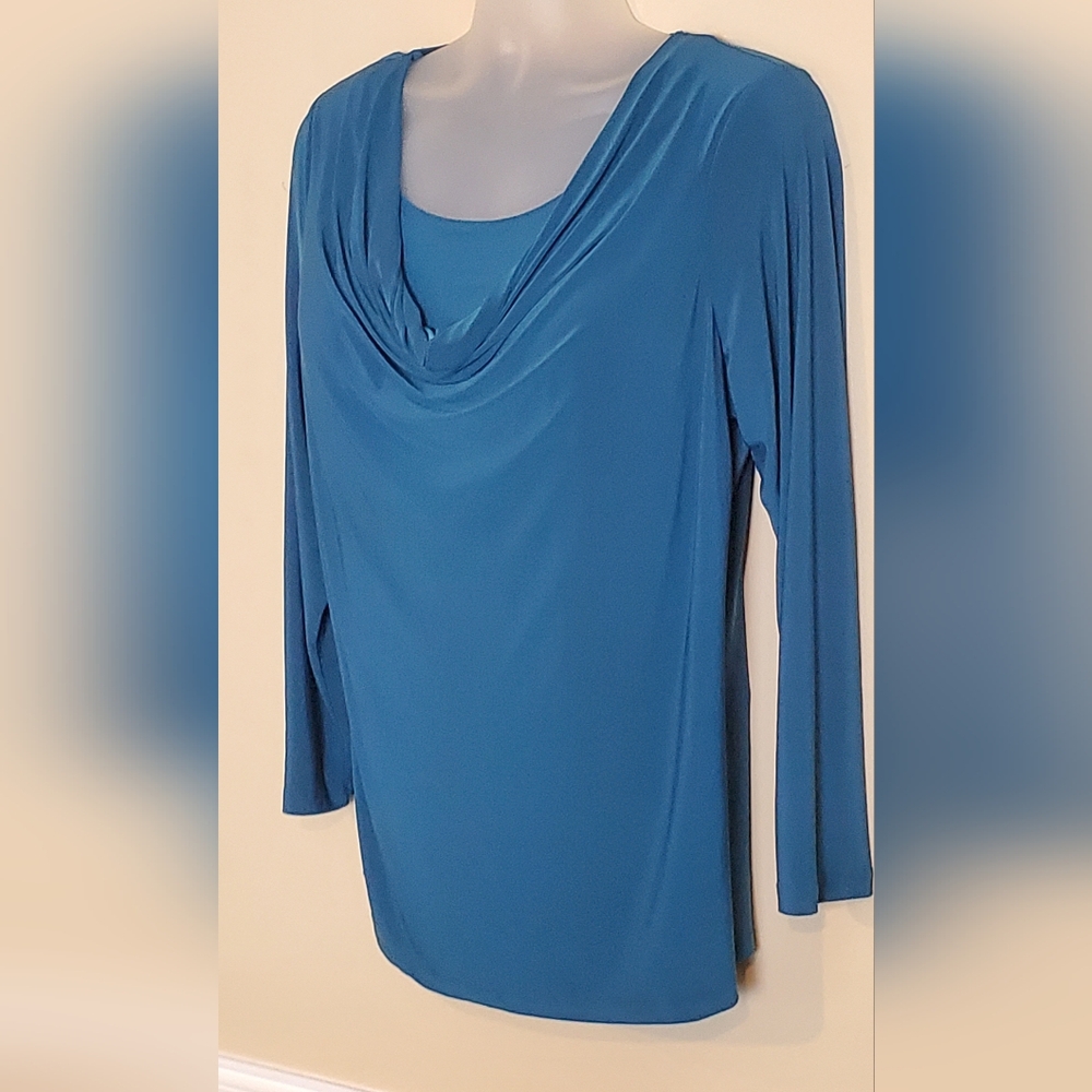 Eligant Susan Lawrence Blouse 1X - Picture 2 of 6